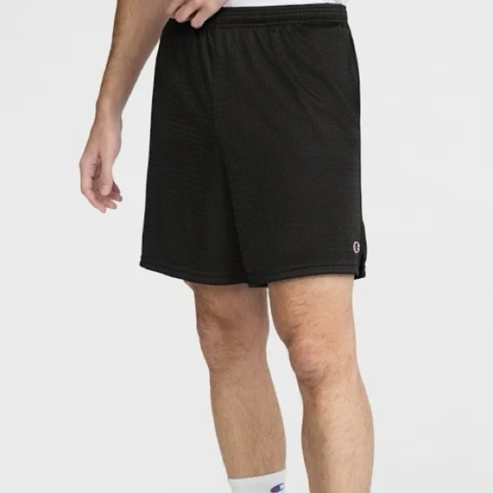 NEW Champion Shorts Men’s Black Athletic Shorts XL 7”